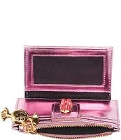 Betsey Johnson Metallic Candy Bifold Wallet