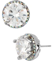 Betsey Johnson Crystal Stud Earrings