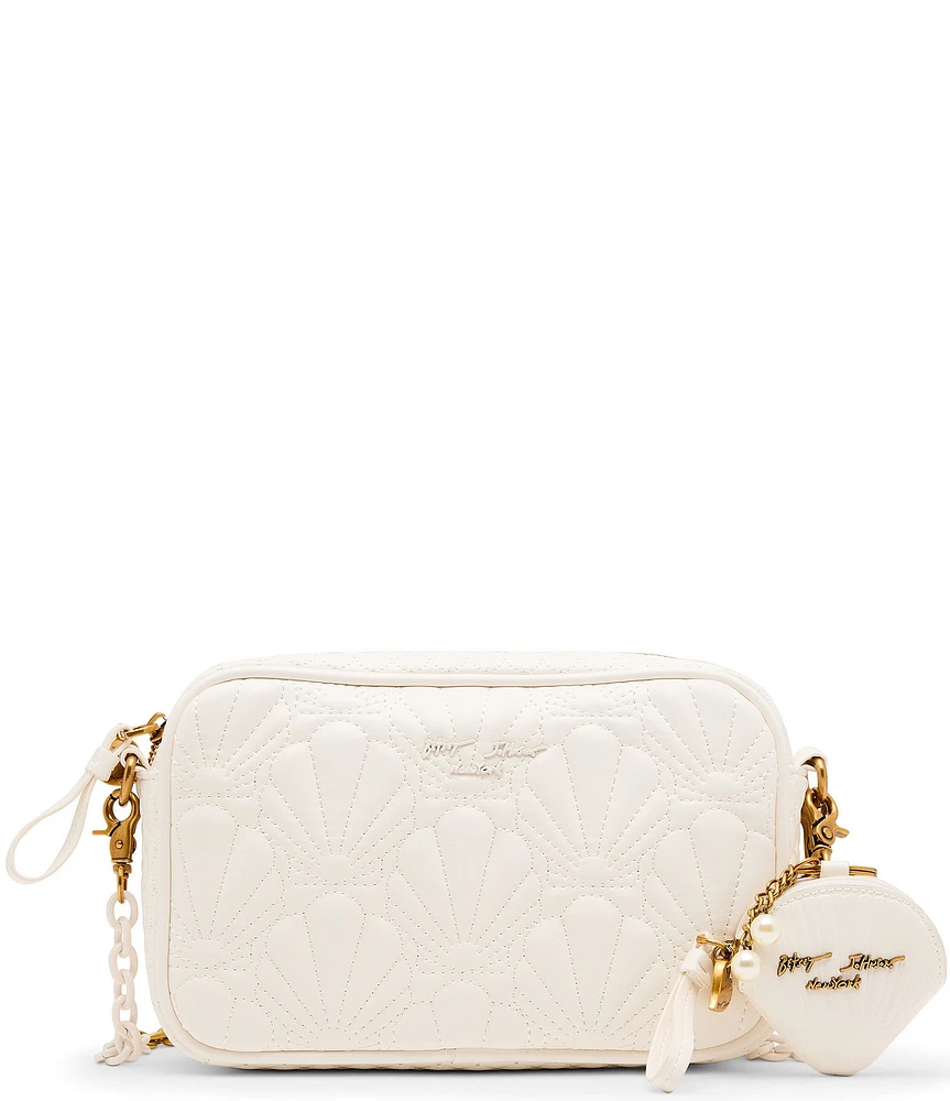 Betsey Johnson For Shore Soft Camera Crossbody Bag