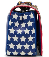 Betsey Johnson Freedom Flap Convertible Bag