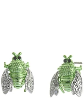 Betsey Johnson Garden Glam Beetle Stud Earrings