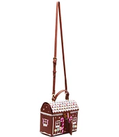 Betsey Johnson Gingerbread House Light Up Crossbody Bag