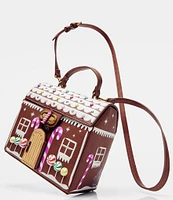 Betsey Johnson Gingerbread House Light Up Crossbody Bag