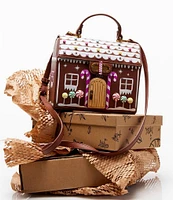 Betsey Johnson Gingerbread House Light Up Crossbody Bag