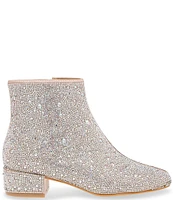 Betsey Johnson Girls' Cady Rhinestone Booties (Youth)