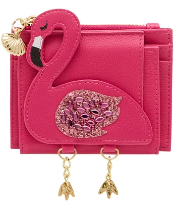 Betsey Johnson Hot As Flock Bifold Wallet