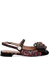 Betsey Johnson Livy Ditsy Floral Slingback Mary Janes