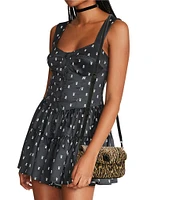 Betsey Johnson Puffed Flap Shoulder Bag