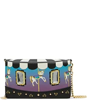 Betsey Johnson Spin Me Wallet Crossbody Bag