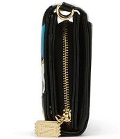 Betsey Johnson Spin Me Wallet Crossbody Bag