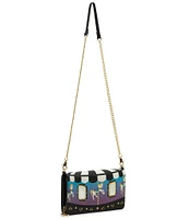 Betsey Johnson Spin Me Wallet Crossbody Bag