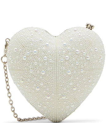 Betsey Johnson Stole My Heart Pearl Crossbody Bag