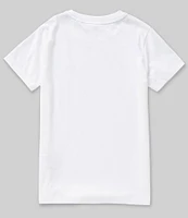 Lacoste Big Boys 8-16 Short Sleeve Basic Crew T-Shirt