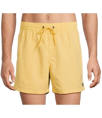 Billabong All Day Layback Fit 16#double; Outseam Volley Swim Trunks