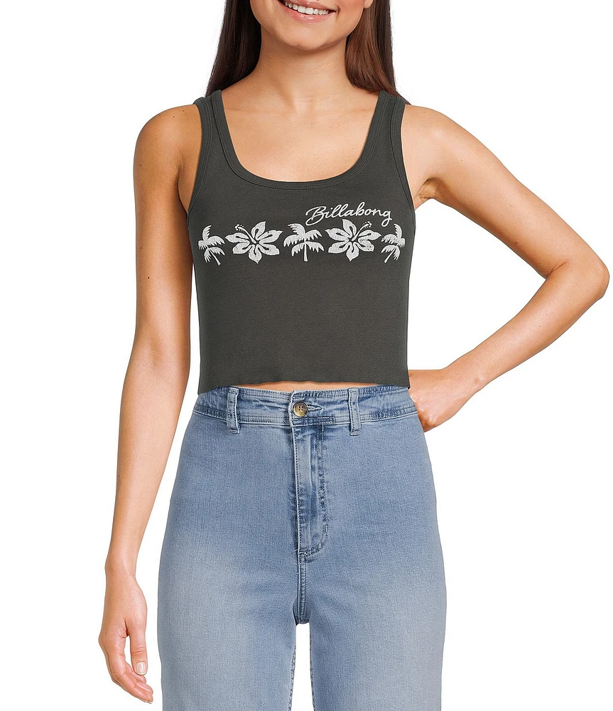 Billabong Beach Path Cropped Tank Top