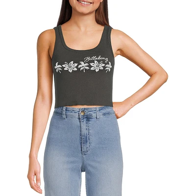 Billabong Beach Path Cropped Tank Top
