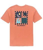 Billabong Big Boys 8-20 Short Sleeve Boxed In T-Shirt