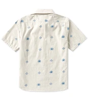 Billabong Big Boys 8-20 Short Sleeve Stone Sundays Mini Woven Shirt