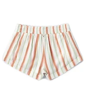 Billabong Big Girls 7-14 Striped Mad For You Stripe Shorts