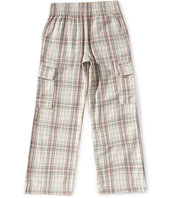Billabong Big Girls Beach Break Plaid Cargo Pants