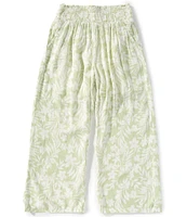 Billabong Big Girls 7-16 Floral-Printed New Wave Wide-Leg Pants