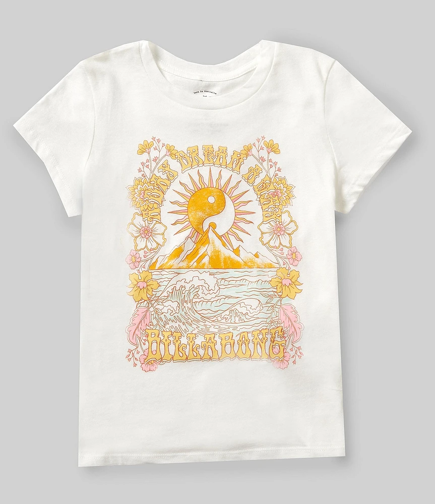 Billabong Big Girls 7-16 So Dreamy Short Sleeve T-Shirt