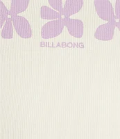 Billabong Block Party Cropped Graphic Tank Top