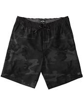 Billabong Crossfire Elastic Waist 19#double; Outseam Walk Shorts