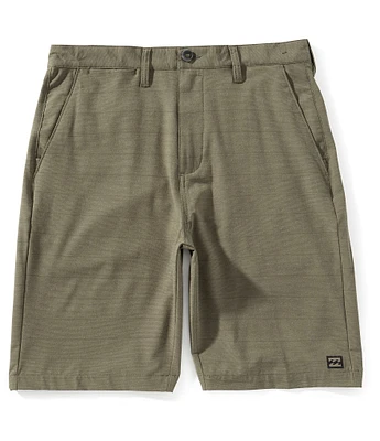 Billabong Crossfire Solid Elastic Submersible 18#double; Inseam Shorts
