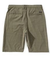 Billabong Crossfire Solid Elastic Submersible 18#double; Inseam Shorts