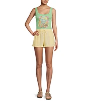 Billabong Day Tripper Mid Rise Double Gauze Shorts