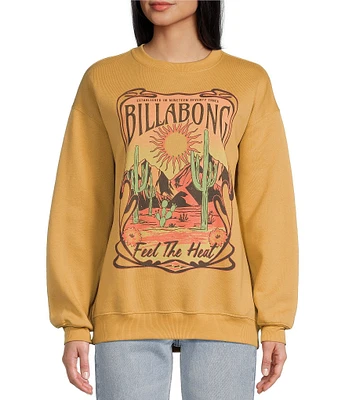 Billabong Desert Drifter Fleece Graphic Sweatshirt