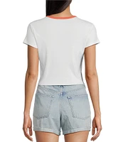 Billabong Electric Feeling Short Sleeve Cropped T-Shirt
