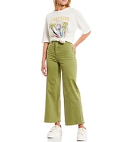 Billabong Free Fall High Rise Wide Leg Pants