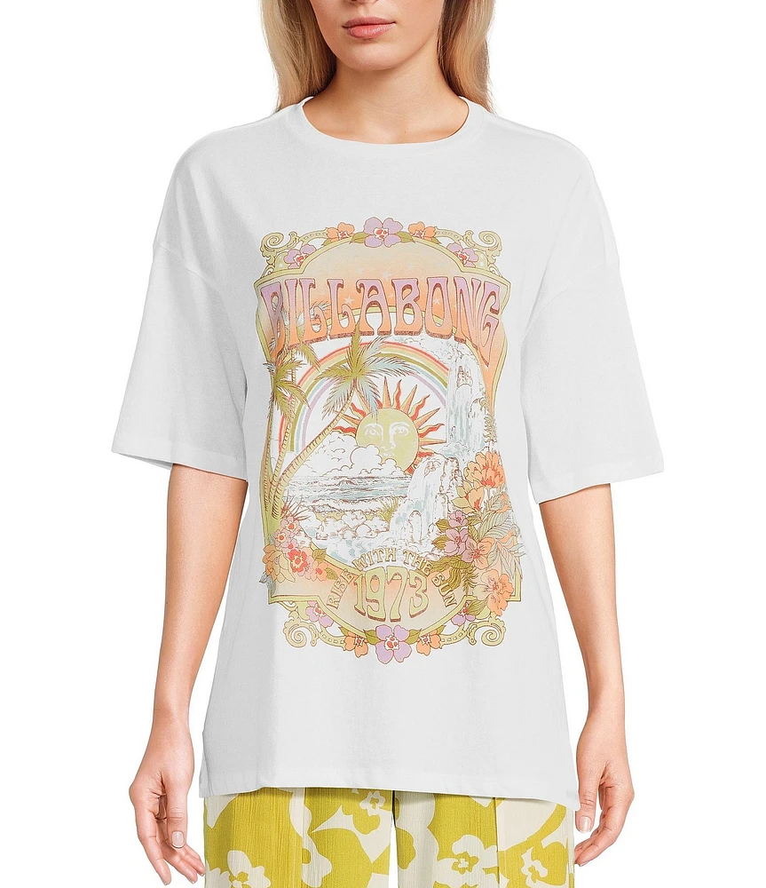 Billabong Golden Hour Oversized Graphic T-Shirt