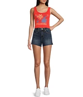Billabong Hot Daze Sleeveless Cropped Tank Top