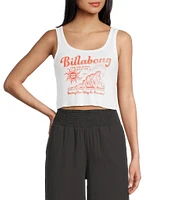 Billabong In My Dreams Sleeveless Cropped Tank Top