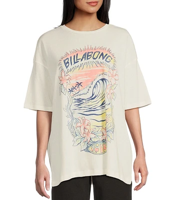 Billabong Kissed By The Sun Short Sleeve Boyfriend T-Shirt