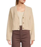 Billabong Lennon Matte Chenille Yarn Cardigan