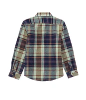 Billabong Little Boys 2T-7 Long Sleeve Coastline Flannel Shirt