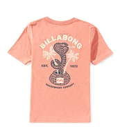 Billabong Little Boys Short Sleeve Cobra Graphic T-Shirt