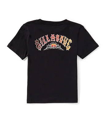 Billabong Little Boys 4-7 Short Sleeve Throwback T-Shirt
