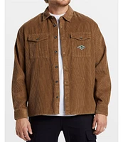 Billabong Long Sleeve Bong Days Corduroy Woven Shirt