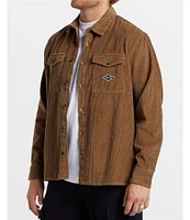 Billabong Long Sleeve Bong Days Corduroy Woven Shirt