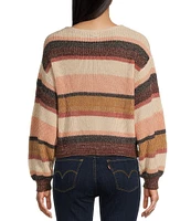 Billabong Long Sleeve Light Wave Stripe Sweater