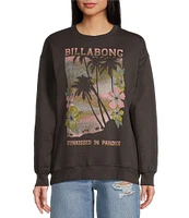 Billabong Long Sleeve Sunkissed Paradise Graphic Sweatshirt