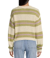 Billabong Make It Waves Striped Sweater