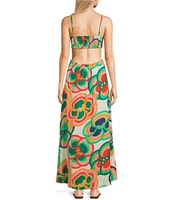 Billabong Miami Wata Sleeveless Long A-Line Dress