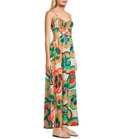 Billabong Miami Wata Sleeveless Long A-Line Dress