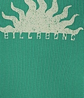 Billabong New Beginnings Cropped Graphic Tank Top
